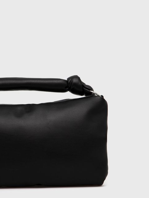 Karl Lagerfeld torebka skórzana 225W3056 kolor czarny