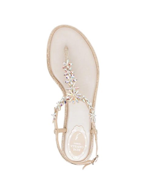 René Caovilla Eva sandals - Neutrals