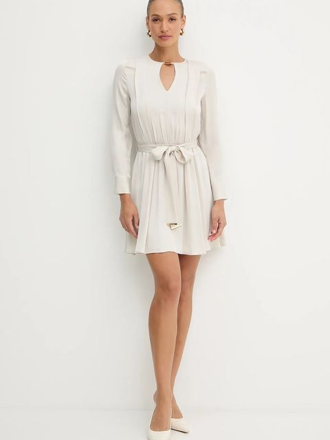 Marciano by Guess sukienka ANITA kolor beżowy mini rozkloszowana 5YGK33 7356A - zdjęcie produktu nr 2