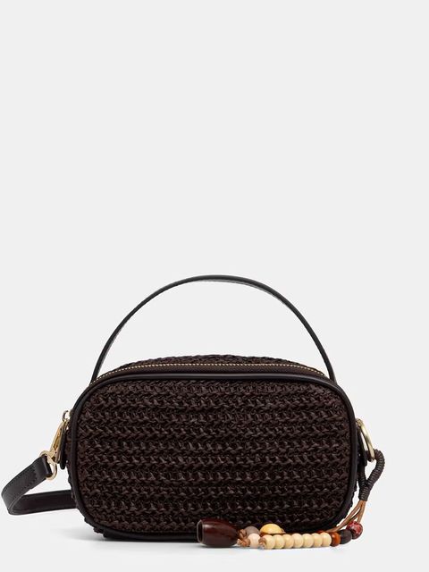 Medicine torebka crossbody damska pleciona - zdjęcie produktu nr 1