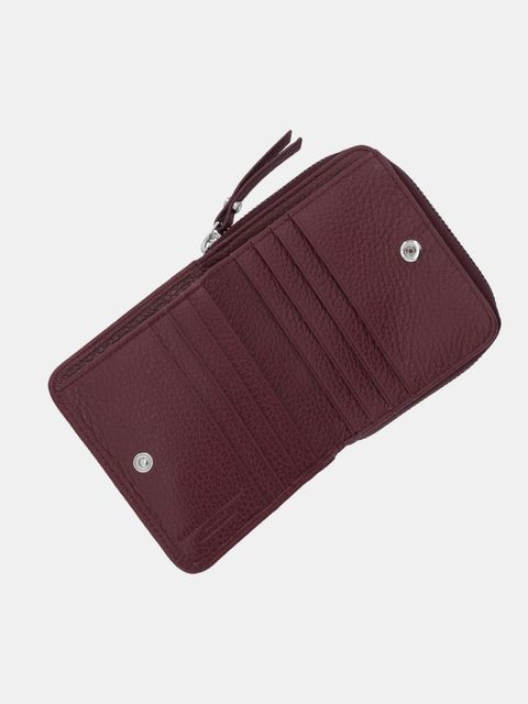 Gianni Chiarini portfel skórzany damski kolor bordowy PF W-4953A GRN - zdjęcie produktu nr 2