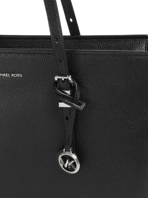Michael Kors logo-plaque tote bag - Black
