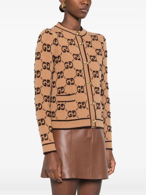 Gucci GG jacquard cardigan - Neutrals
