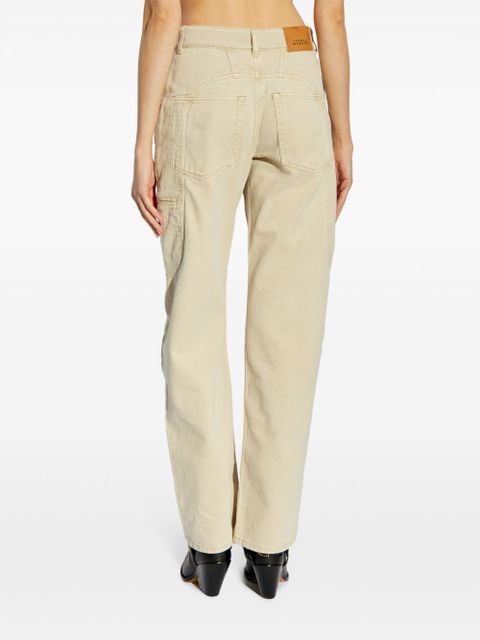 ISABEL MARANT Betiane trousers - Neutrals