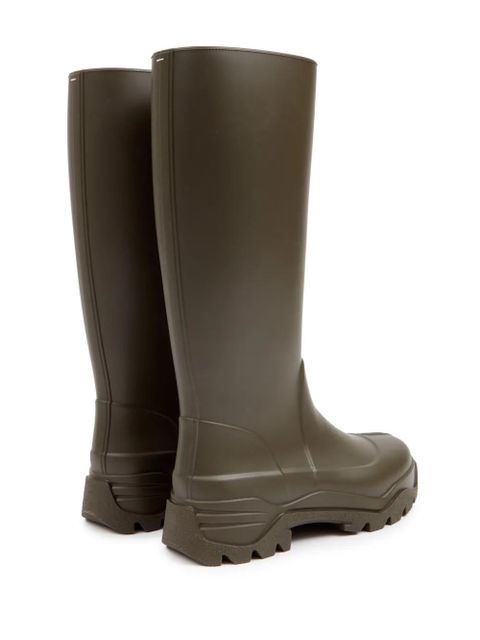 Maison Margiela Tabi rain boots - Brown