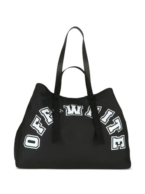 Off-White logo-print tote bag - Black - zdjęcie produktu nr 1