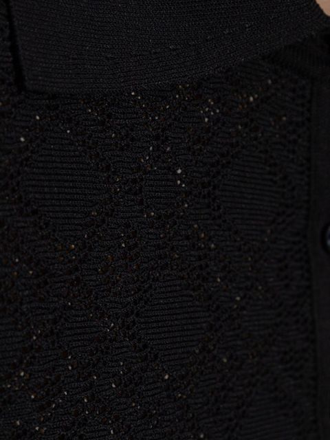 Givenchy monogram-jacquard dress - Black