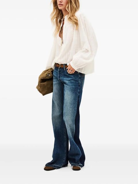 Ba&Sh Blouse ruffled-collar shirt - Neutrals - zdjęcie produktu nr 2