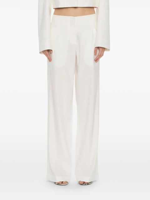 Christopher Esber Redux palazzo pants - White - zdjęcie produktu nr 1