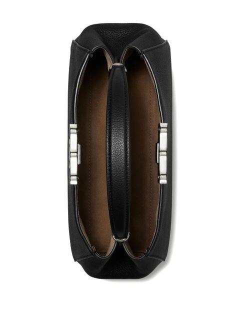 Tory Burch double-handle logo satchel - Black