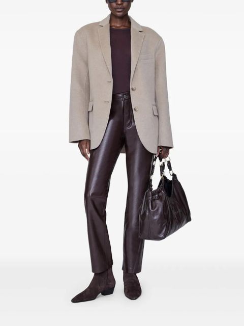 ANINE BING Freya pointed-toe boots - Brown