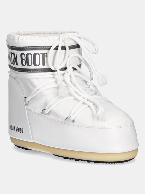 Moon Boot śniegowce MB ICON LOW NYLON kolor biały 80D1409340 A009 - zdjęcie produktu nr 1