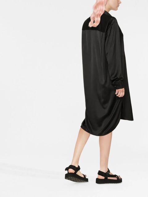 Diesel logo shirt dress - Black - zdjęcie produktu nr 2