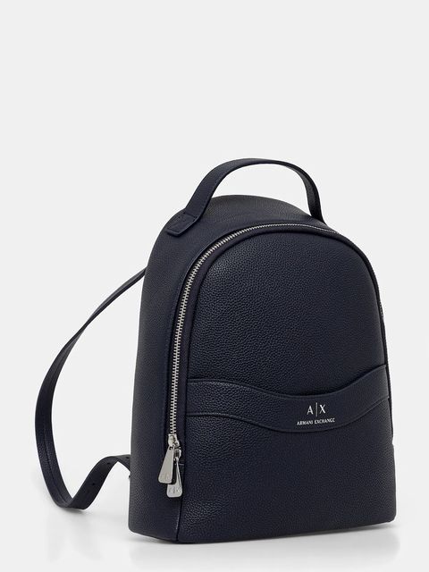 Armani Exchange plecak damski kolor granatowy mały gładki XW000924 AF13676 - zdjęcie produktu nr 2