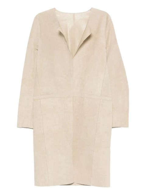TOTEME suede coat - Neutrals - zdjęcie produktu nr 1