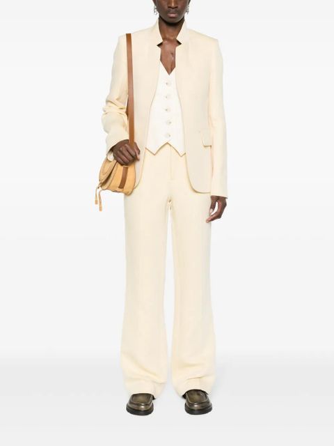 Zadig&Voltaire Very lurex single-breasted blazer - Yellow - zdjęcie produktu nr 2