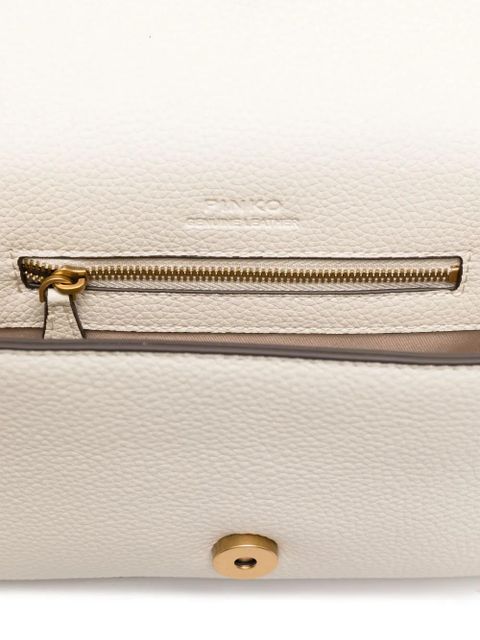 PINKO Love Birds leather shoulder bag - Neutrals - zdjęcie produktu nr 2