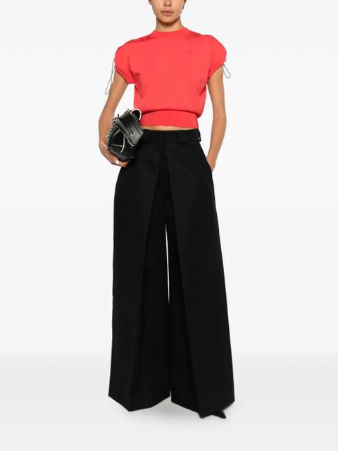 Balenciaga inverted-pleat trousers - Black - zdjęcie produktu nr 2