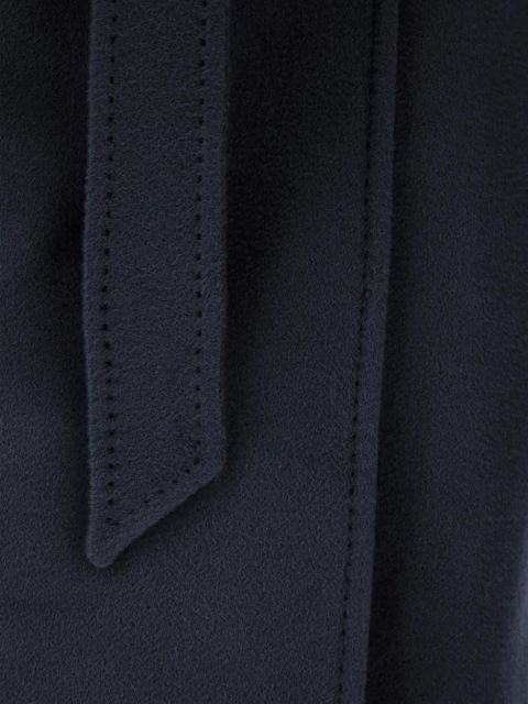 Weekend Max Mara belted wool coat - Black