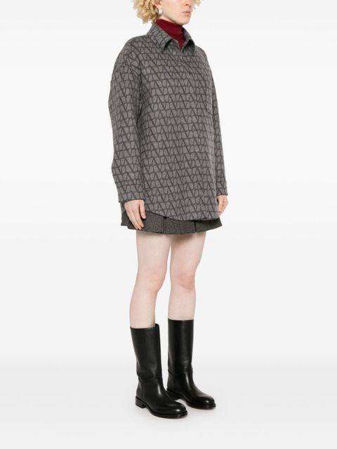 Valentino Garavani Toile Iconographe shirt - Grey - zdjęcie produktu nr 2