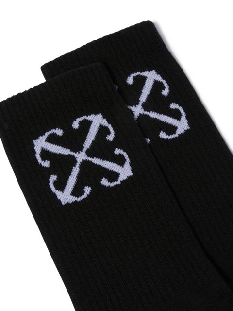 Off-White Arrow socks - Black