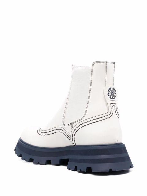 Alexander McQueen Wander Chelsea boots - White