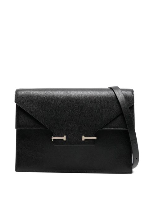 TOM FORD logo-plaque clutch bag - Black - zdjęcie produktu nr 1