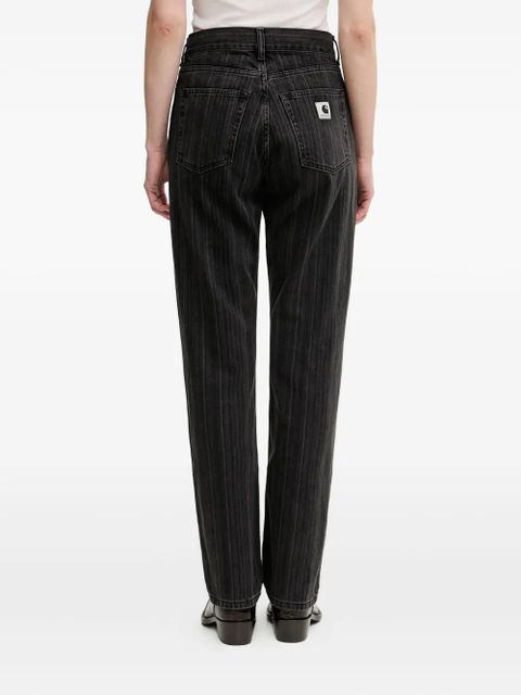 Carhartt WIP Rylan striped jeans - Black