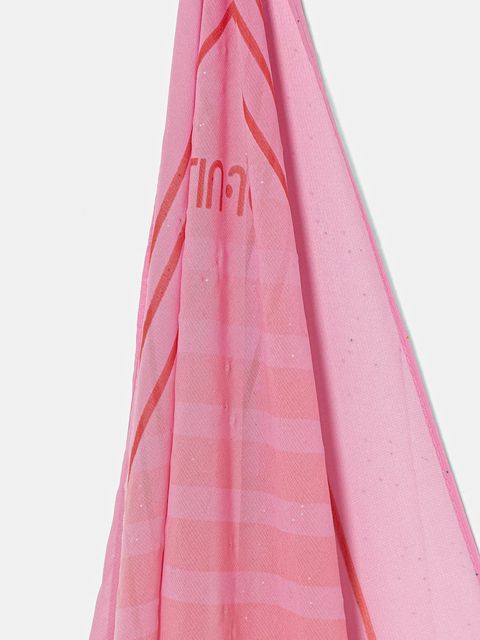 Liu Jo chusta damska kolor różowy 2A6033 T2745