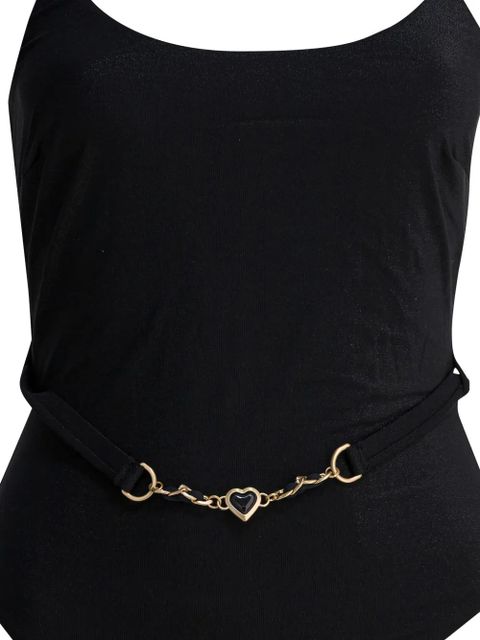 ZIMMERMANN Rhiannon Velvet Scoop swimsuit - Black