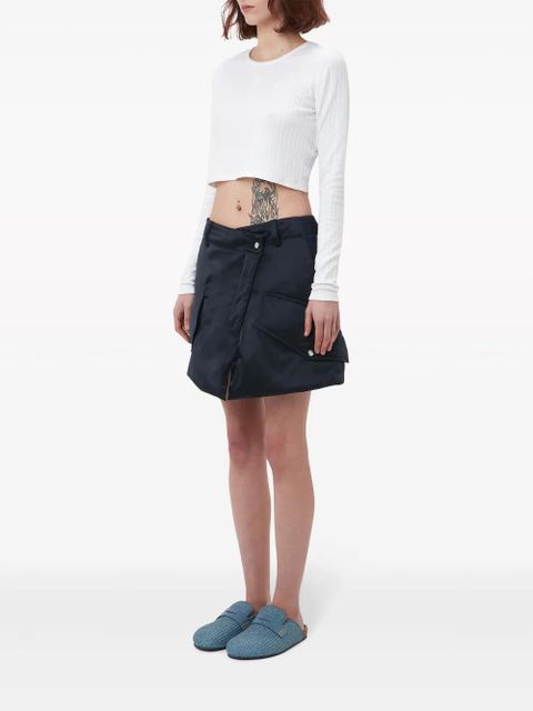 JW Anderson A-line cargo miniskirt - Blue - zdjęcie produktu nr 2