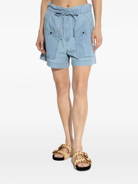 MARANT ÉTOILE Valdina shorts - Blue