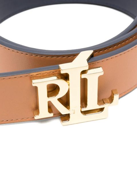 Lauren Ralph Lauren logo-buckle belt - Neutrals - zdjęcie produktu nr 2