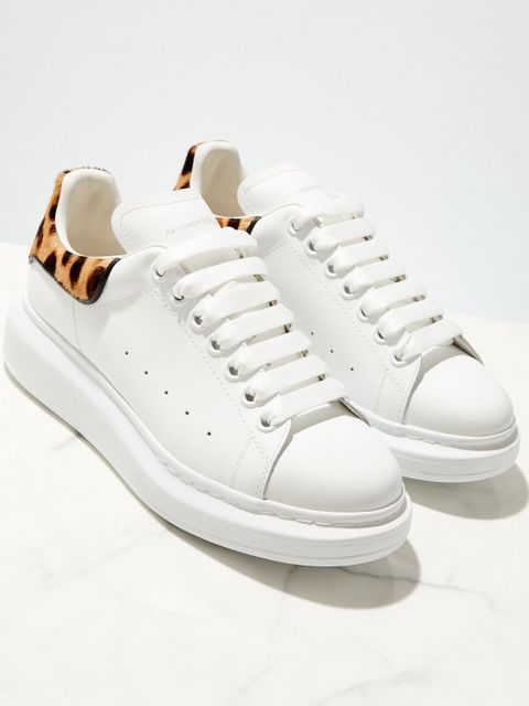 ALEXANDER MCQUEEN - Sneakersy z podeszwą 4 cm - zdjęcie produktu nr 1