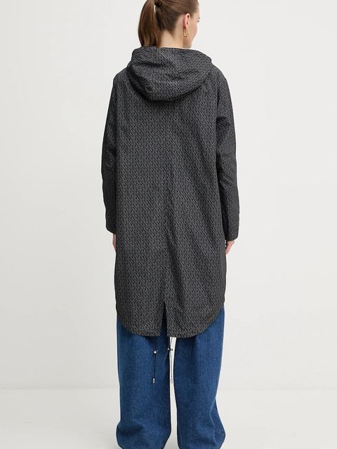 MICHAEL Michael Kors kurtka kolor szary przejściowa oversize MT520INJN3