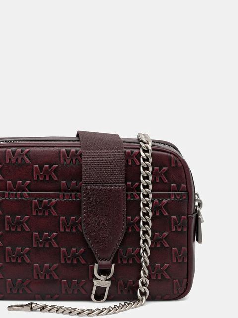 MICHAEL Michael Kors torebka skórzana kolor bordowy 32F5TYTC6L