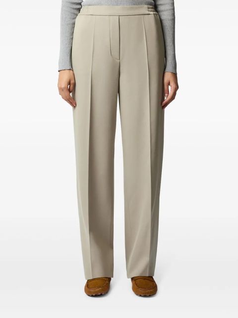 Tod's elasticated-waist straight-leg trousers - Neutrals - zdjęcie produktu nr 2