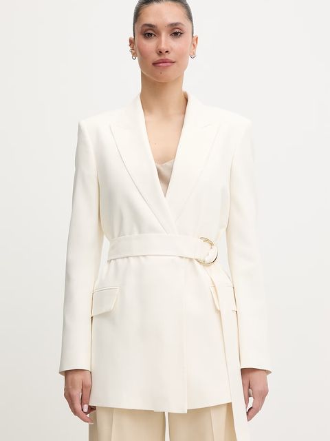 HUGO marynarka jednorzędowa damska z wiskozy Abivanna - zdjęcie produktu nr 1