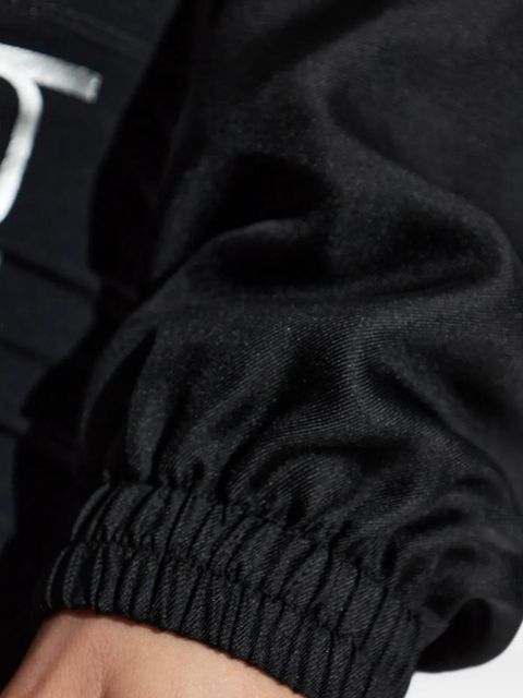 Alexander Wang zip-up elasticated-hem jacket - Black