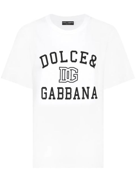 Dolce & Gabbana logo-print T-shirt - White - zdjęcie produktu nr 1