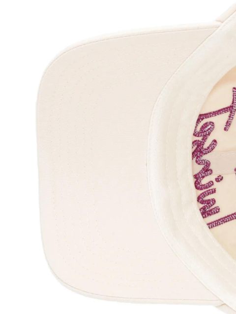 TWINSET logo-embroidered baseball cap - Neutrals