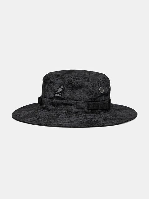 Kangol kapelusz bawełniany SALVAGED OUTDOOR kolor czarny bawełniany K5437.BK001 - zdjęcie produktu nr 1