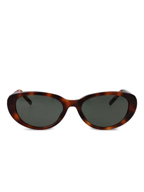 Saint Laurent Eyewear cat-eye sunglasses - Brown - zdjęcie produktu nr 1