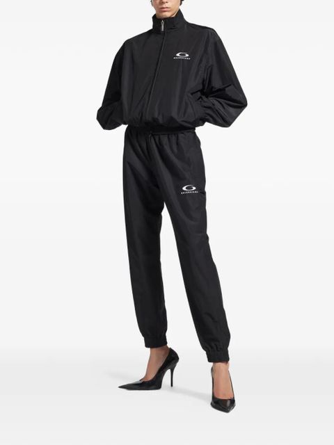 Balenciaga logo-detail track pants - Black - zdjęcie produktu nr 2