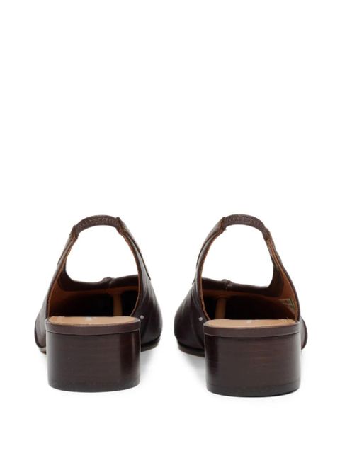 Maison Margiela 30mm Tabi pumps - Brown