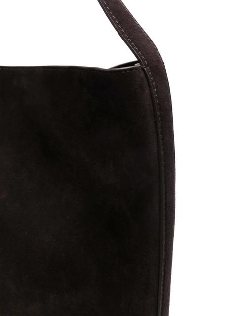 TOTEME suede tote bag - Black
