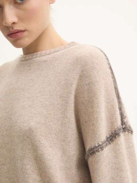 Answear.LAB sweter z wełną kolor beżowy