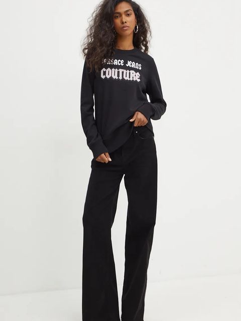 Versace Jeans Couture bluza bawełniana - zdjęcie produktu nr 2