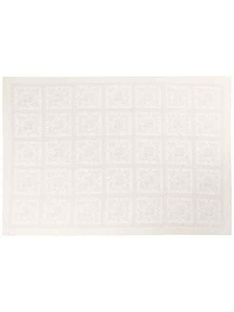 Valentino Garavani graphic-print square scarf - Neutrals - zdjęcie produktu nr 1