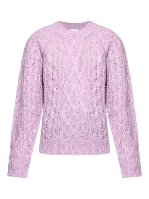 MARANT ÉTOILE cable-knit sweater - Pink - zdjęcie produktu nr 1
